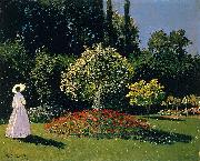 Claude Monet Marguerite Lecadre in the Garden china oil painting artist